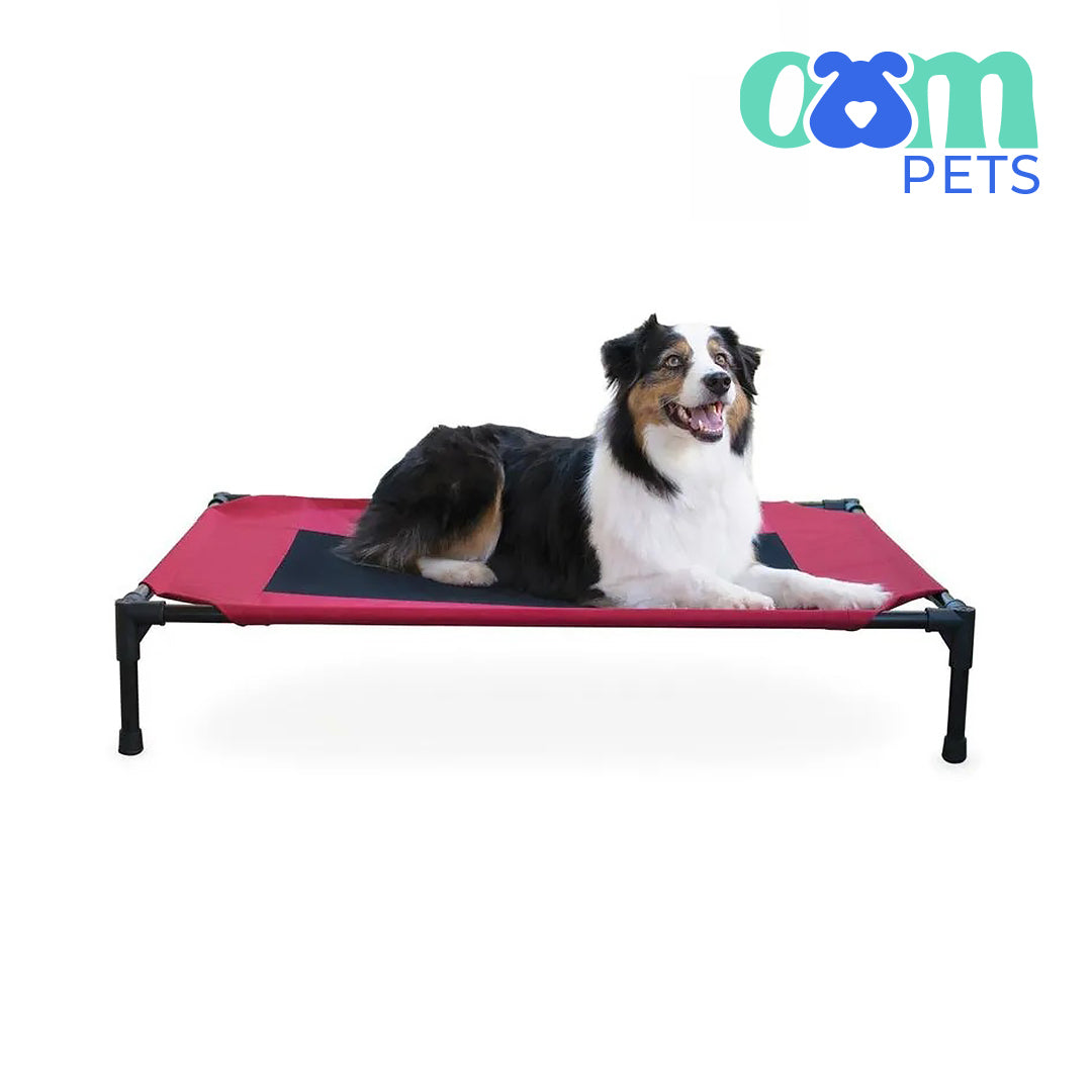 OAM Pets - Dog Bed, Large, Red