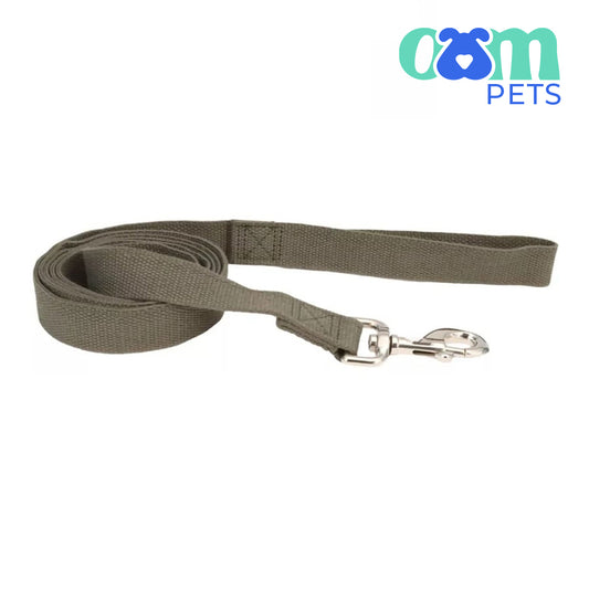 OAM Pets - Dog Lead Forest Green - 6 feet x 5/8"W