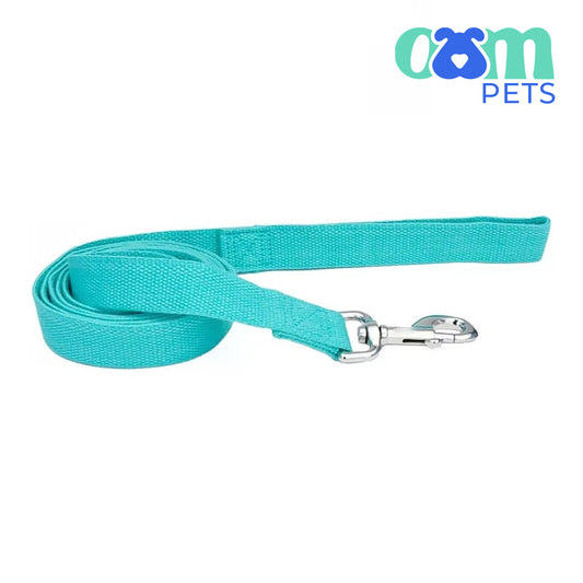 OAM Pets - Dog Lead Mint Green - 6 feet x 5/8"W